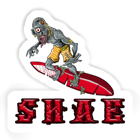 Sticker Surfer Shae Image