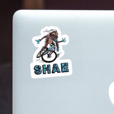 Shae Sticker Mountainbiker Laptop Image