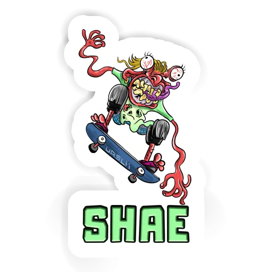 Sticker Skater Shae Laptop Image