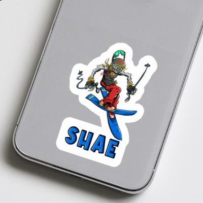 Freeride Skier Sticker Shae Gift package Image