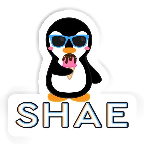 Sticker Shae Penguin Gift package Image