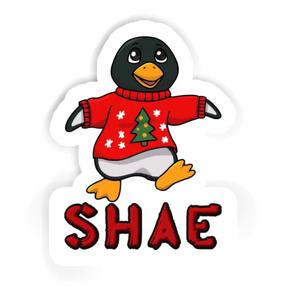 Sticker Shae Penguin Gift package Image