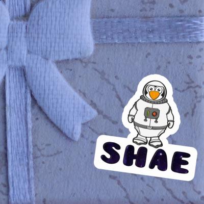 Sticker Shae Astronaut Image