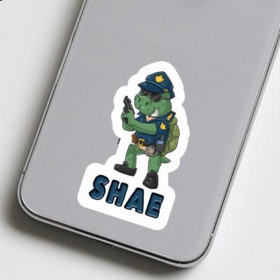 Sticker Police Officer Shae Notebook Image