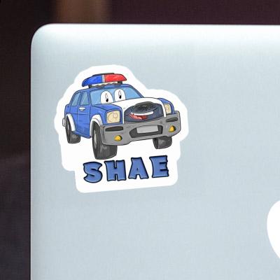 Sticker Shae Police Car Gift package Image