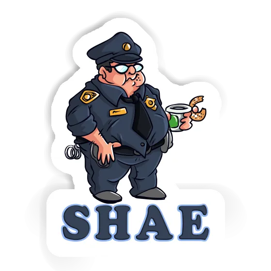 Shae Sticker Police Officer Gift package Image