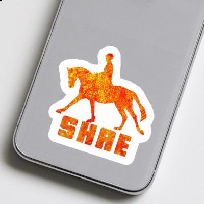 Sticker Shae Horse Rider Notebook Image