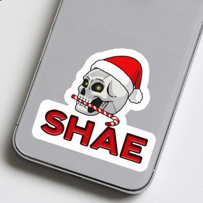 Weihnachtstotenkopf Sticker Shae Gift package Image