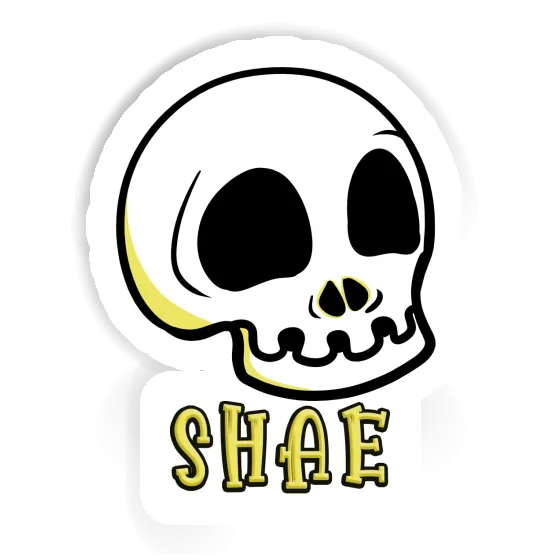 Shae Sticker Skull Laptop Image