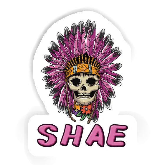 Sticker Ladys Skull Shae Gift package Image