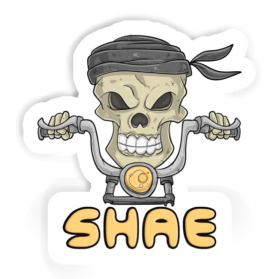 Sticker Shae Motorbike Rider Image