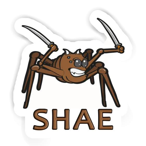 Sticker Shae Fighting Spider Image