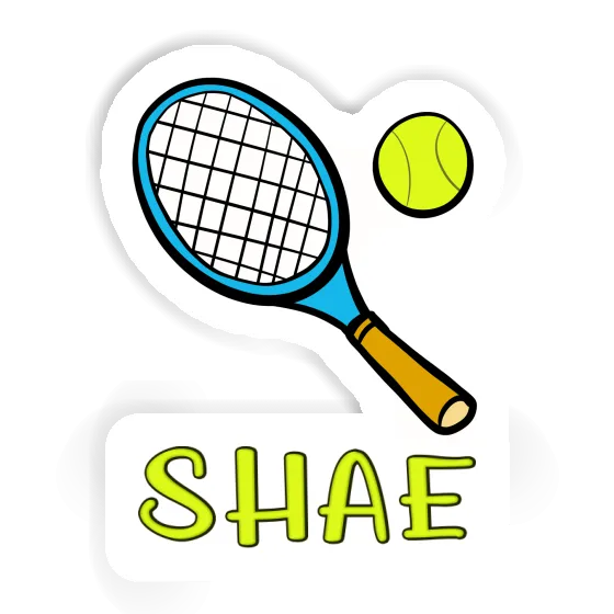 Shae Sticker Tennis Racket Image