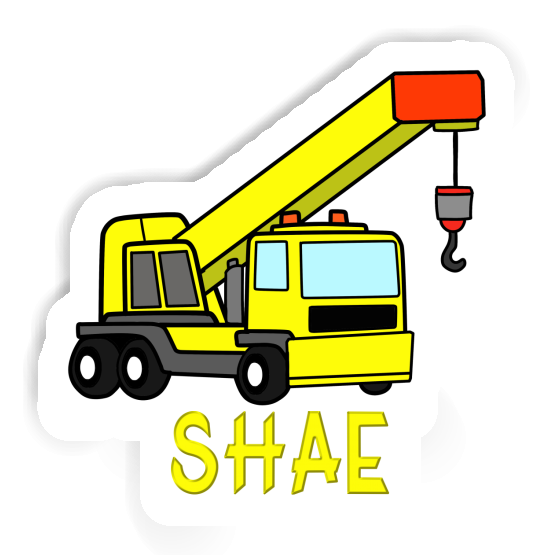 Vehicle Crane Sticker Shae Gift package Image