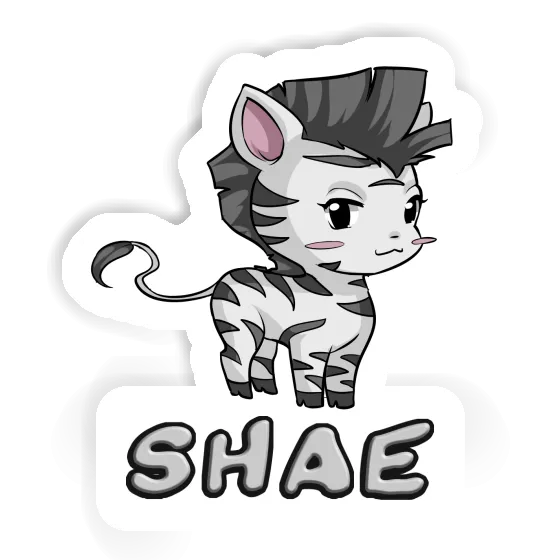 Zebra Sticker Shae Gift package Image