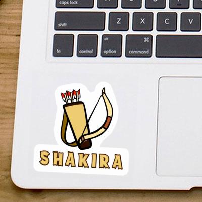 Autocollant Shakira Arc à flèche Notebook Autocollant Shakira Arc à flèche Notebook Image
