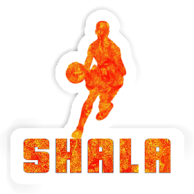 Aufkleber Basketballspieler Shala Image