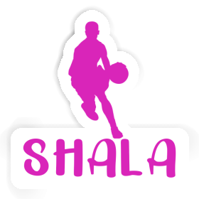 Shala Sticker Basketball Player Image