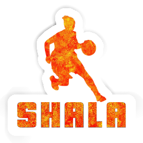 Sticker Basketballspielerin Shala Image