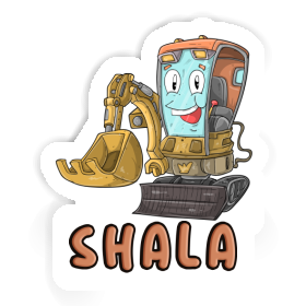 Excavator Sticker Shala Image