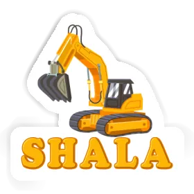 Excavator Sticker Shala Image