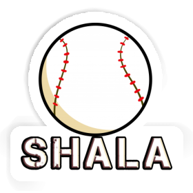 Shala Sticker Baseball Image