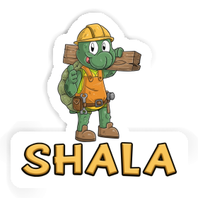 Shala Sticker Construction worker Image