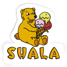 Shala Aufkleber Bär Image