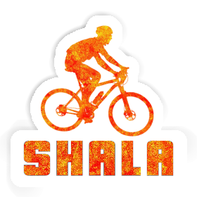 Sticker Shala Biker Image