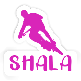 Sticker Shala Biker Image