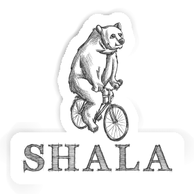 Shala Autocollant Cycliste Image