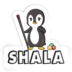 Sticker Shala Billiards Player Image