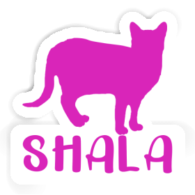 Sticker Katze Shala Image