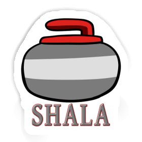 Sticker Shala Curling Stone Image