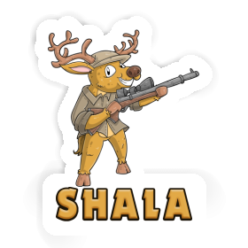 Chasseur Autocollant Shala Image