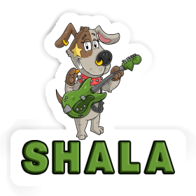 Guitarist Sticker Shala Image