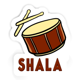 Sticker Trommel Shala Image