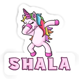 Sticker Dabbing Unicorn Shala Image