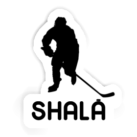 Joueur de hockey Autocollant Shala Image