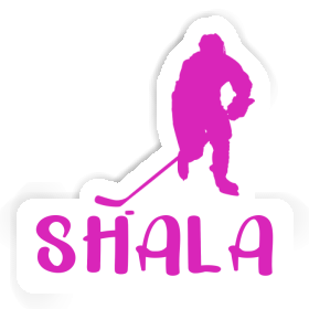 Shala Sticker Hockey Player Image