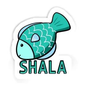 Shala Autocollant Poisson Image