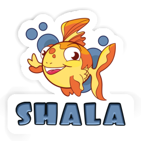 Fish Sticker Shala Image