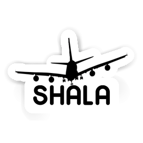 Airplane Sticker Shala Image