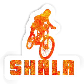 Freeride Biker Sticker Shala Image