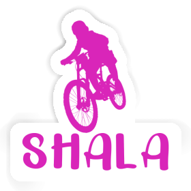 Aufkleber Shala Freeride Biker Image