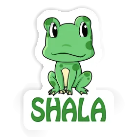 Frog Sticker Shala Image