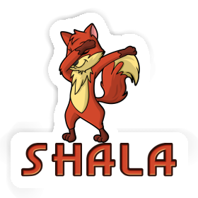 Sticker Dabbing Fox Shala Image