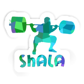 Sticker Shala Weightlifter Image