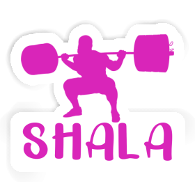 Sticker Shala Weightlifter Image