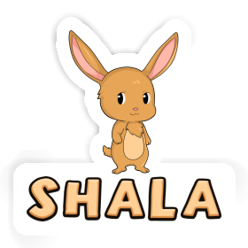 Lapin Autocollant Shala Image